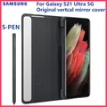 Original Samsung Mirror Cover Clear View Phone Case For SAMSUNG Galaxy S21 Ultra 5G S-Pen S-View