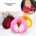 Children's Car Neck Protection Pillow Plush U-shaped Nap Pillow Baby Car Safety Seat Head Support