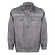 Mens Womens Mechanic Auto Repairman Work Jacket Top with Reflective Stripe Long Sleeve Worker