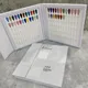 144/160pcs Nail Display Book Tips for Display Color Book Nail Polish Chart Polish Card Board Salon