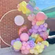 150pcs large Ice Cream Theme Balloon Garland Mini Donut Macaron Globos for Baby Shower Girls