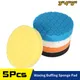 5Pcs Set Car Waxing Buffing Pad Polishing Disc 3/4/5/ Inch Auto Care Repair Tools Wax Pads for Car