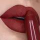 Nude Brown Lipliner Pen Waterproof Sexy Red Matte Contour Tint Lipstick Lasting Non-stick Cup