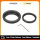 Andoer T2/T Telephoto Mirror Lens Adapter Ring for Canon EOS Cameras Adapter Ring with Mini Hex Key