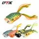 FTK Frog Fishing Lures Gamakatsu Hook Long Cast Topwater Artificial Bait 16g Tractor Popper Lure