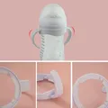 2023 New Bottle Grip Handle for Avent Natural Wide Mouth PP Glass Feeding Baby Bottle