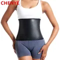 Womens Tummy Control Waist Slimming Belt Faux Leather Waist Trainer Body Shaper Corset Belly Sheath