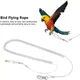 4-10M Pet Bird Parrot Flying Rope Cockatiels Starling Bird Pet Leash Kits Anti-bite Outdoor Flying