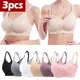 3PC/lot Maternity Nursing Bras Cotton Breastfeeding Pregnant Women Pregnancy Underwear Breast