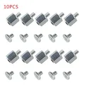 10 Set Hand Tool Mounting Kits Stand Off Screw Hex Nut for ASUS M.2 SSD Motherboard