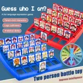 Guess Who I Am A Toy Two Person Card Game Battle Guessing Character And Animal Card Interactive
