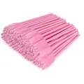 300PCS Disposable Eye Black Brush Stick Applicator Tool Makeup Brush Set Mascara Brush for Eyelash