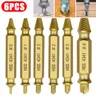 HHS Double Ended Screw Extractor Damaged Screw Extractor Drill Bit Extractor Drill Set Broken Speed