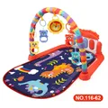 0-36M Baby Fitness Stand Baby Music Sports Pad Crawling Blanket Pedal Piano Game Baby Foot Piano