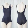 Japanese Bodycon One Piece Swimsuit Women Student Casual Swimswear School Girl Bathing Suit Push Up