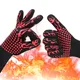BBQ Grill Gloves High Temperature Resistance Kitchen Microwave Oven Mitts 500 800 Degree Fireproof
