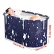 Portable Folding Bathtub Large Plastic Bathtub Bath Bucket Insulation Bathing Bath Tub for Adult