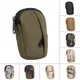 EDC Mini Key Wallets Holder Men Coin Purses Pouch Small Pocket Keychain Zipper Case Out Door Pack