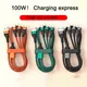 3-IN-1 1.2M Cable Fast Charger Cable Multi Charging Cord Universal USB Cord Connectors For Cell