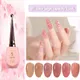 SKVP Jelly nude gel Nail Polish Pudding Translucent Nude Gel Nail Polish UV Gel Semi Permanent