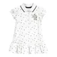 Little maven Girls Polo Dresses Summer Casual Children's Dresses Turn-down Collar Unicorn Dot Black