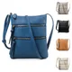 Women PU Leather Shoulder Bag Strap Crossbody Bag Casual Small Handbag Pocket Ladies Designer Zipper