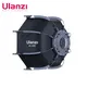 Ulanzi AS-D30 30cm Octagonal Softbox with Mini Bowens Mount and Honeycomb Grid Quick Release Softbox