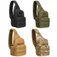 Outdoor Tactical Camouflage Kettle Chest Pack Bags Men Hiking Backpack Nylon Hunting Fishing Molle