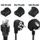 UK EU US AU Plug Power Supply 10A Fuse Check The Rice Cooker Power Cord Lead Extension Cable Euro