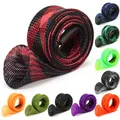 10Pcs Fishing Rod Cover Spinning Rod Sleeve Cover Fishing Pole Sock Pole Glove Casting Ice Net Tube