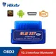 Hikity OBD2 Scanner ELM327 Auto Mini V2.1 Interface Car Diagnostic Detector Bluetooth OBD Diagnostic