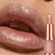 Diamond Glitter Lipstick Long Lasting Moisturizing Waterproof Shiny Pearlescent Matte Nude Red