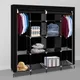 Wardrobe Storage Closet Clothes Portable Wardrobe No-Woven Fabric Organizer Bedroom Dormitory