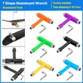 T Shape Wrench Skateboard Professional T Type Allen Key Black Longboard Skateboard Tools Board