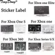 1 pcs For XBOX Series S/X Skin Sticker Stickers Skins For XBOX 360/ONE Slim S/Elite Handle Label