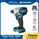 Drillpro 18V 1/4 Inch Cordless Electric Screwdriver Speed Brushless Impact Wrench Drill Driver Power