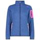 CMP - Women's Jacket Jacquard Knitted - Fleecejacke Gr 44 blau