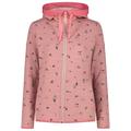 CMP - Women's Printed Stretch Jacket Fix Hood - Fleecejacke Gr 42 rosa