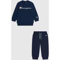 CHAMPION Kinder Sportanzug Crewneck Suit, Größe 98 in Blau