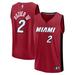 Men's Fanatics Branded Terry Rozier Red Miami Heat Fast Break Player Jersey - Statement Edition