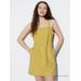 Women's Linen Blend Sleeveless Mini Dress | Yellow | Medium | UNIQLO US