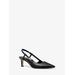 Michael Kors Daniella Leather Slingback Pump Black 8