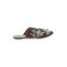 Charles by Charles David Mule/Clog: Brown Shoes - Women's Size 8 1/2 - Open Toe