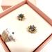 Kate Spade Jewelry | Kate Spade Flying Colors Bezel Stud Clear Earring Cubic Zirconia Nib $39 | Color: Gold/White | Size: Os