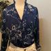 Anthropologie Tops | Gorgeous Blouse By Anthropologie Pilcro Size S, Shades Of Blue And Black Euc | Color: Blue/Gray | Size: S