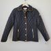 Michael Kors Jackets & Coats | Michael Kors Black Quilted Leather Trim Jacket | Color: Black/Brown | Size: M
