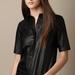 Burberry Dresses | Burberry Black Leather Dress Size 2/36 Eu | Color: Black | Size: 2