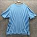 Columbia Shirts | Columbia Shirt Men Xxl Adult Blue Black Casual Tee Outdoors Casual Tee Polyester | Color: Blue | Size: Xxl