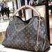 Louis Vuitton Bags | Louis Vuitton Artsy Mm Authentic Monogram Tote Hobo Lv Bag Shoulder Auth Lknew | Color: Gold | Size: Os