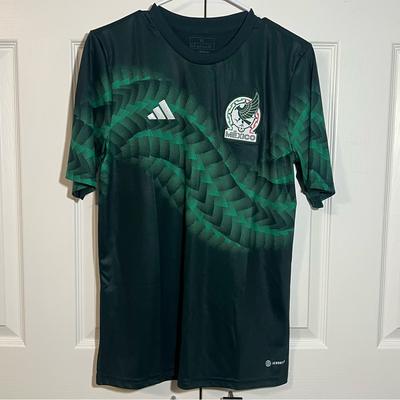 Adidas Shirts & Tops | Adidas Mxico Soccer Training Jersey Xl | Color: Green | Size: Xlb